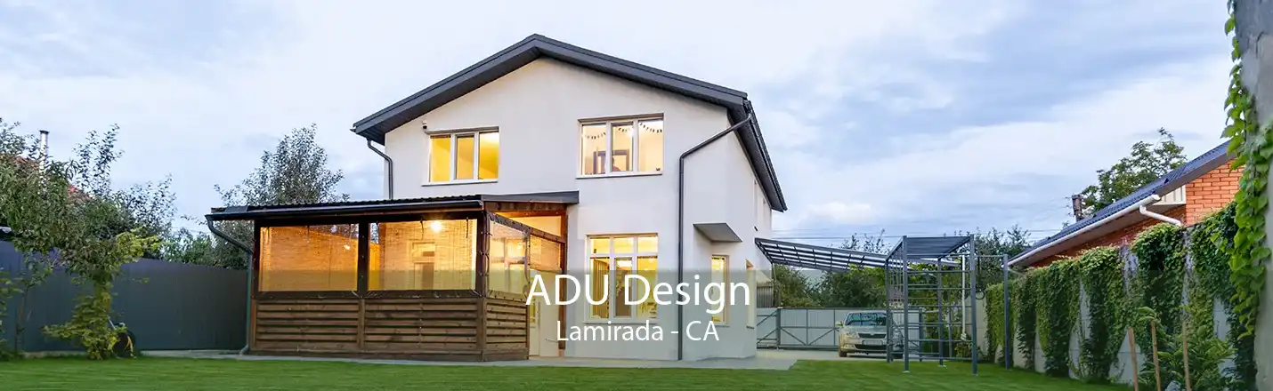 ADU Design Lamirada - CA